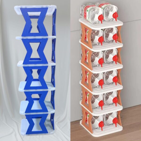 5-Layer Multipurpose Plastic Rack